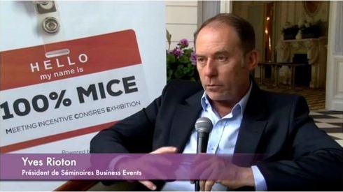 Interview de Yves Rioton fondateur de Séminaires Business Events